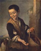 Murillo, Bartolome Esteban - Boy with a Dog